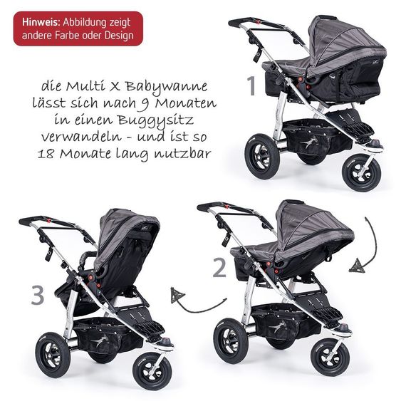 TFK Babywanne Multi X - Cranberry