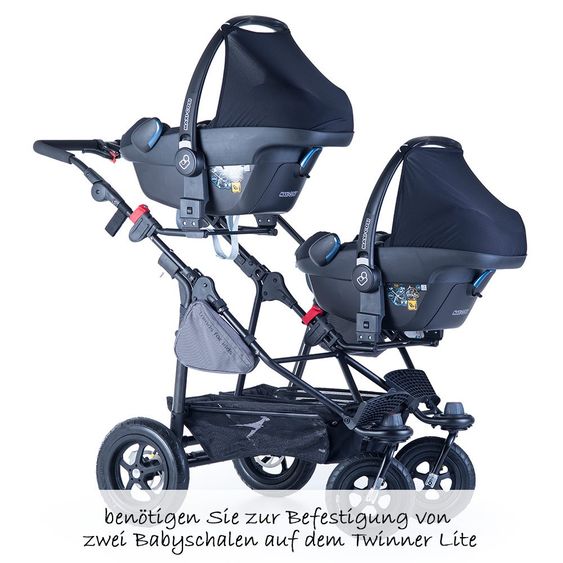 TFK Basis-Adapter für zwei Babyschalen - Twinner Lite