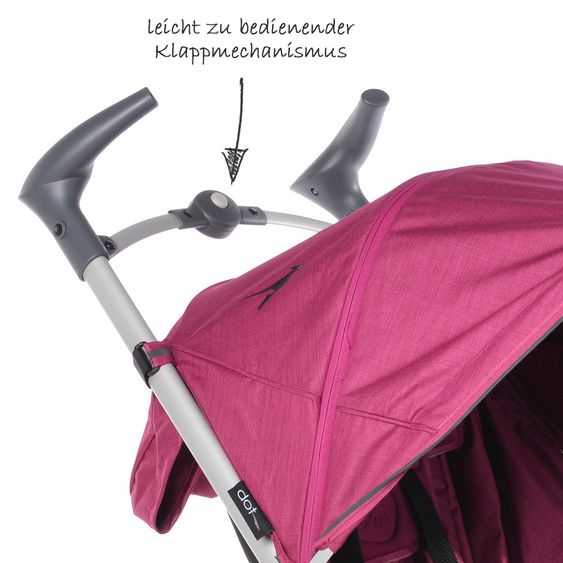 TFK Buggy Dot - Boysenberry