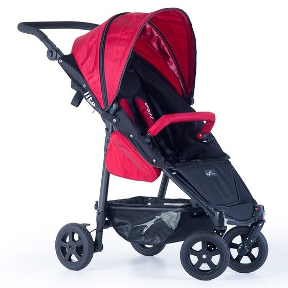 TFK Buggy Lite Mini mit 8 Zoll Luftkammerreifen - Cranberry