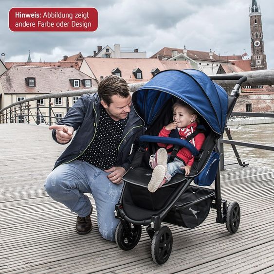 TFK Buggy Lite Mini mit 8 Zoll Luftkammerreifen - Cranberry