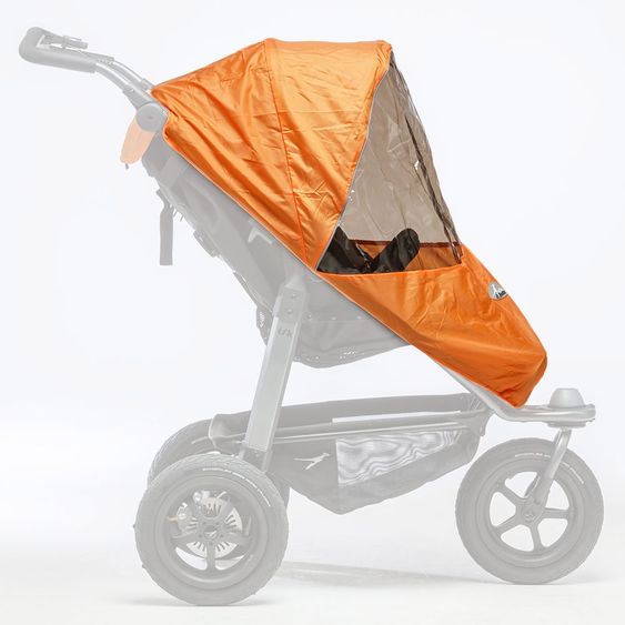 TFK Passeggino Buggy & Sport Mono con pneumatici, incluso seggiolino sportivo fino a 34 kg + pacchetto accessori XXL Zamboo - Olive