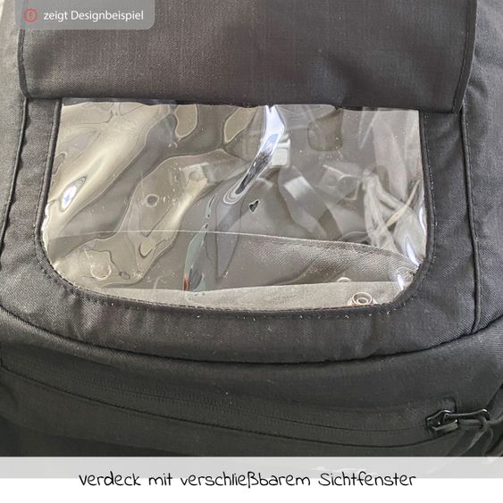 TFK Passeggino Buggy & Sport Mono con pneumatici, incluso seggiolino sportivo fino a 34 kg + pacchetto accessori XXL Zamboo - Olive