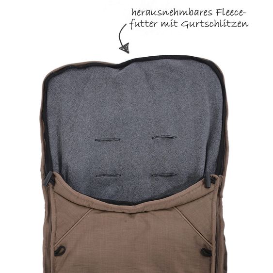 TFK Fußsack Universal - Fossil