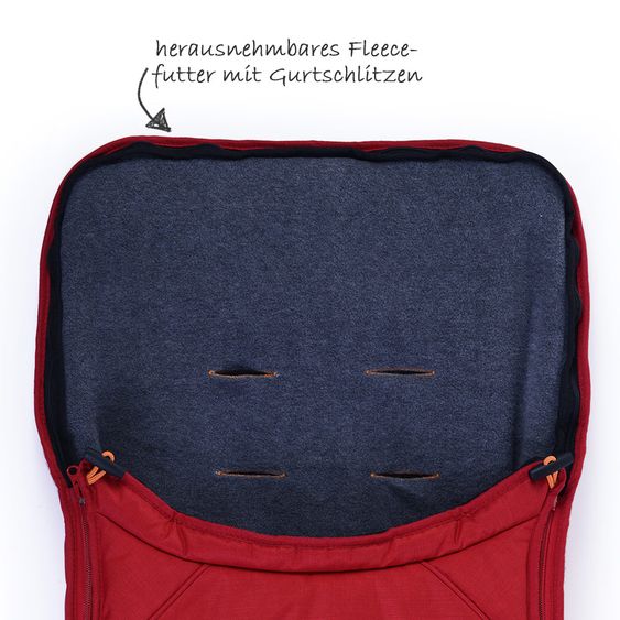 TFK Fußsack Universal - Tango Red