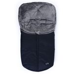 XS footmuff for carrycots and infant carriers - black