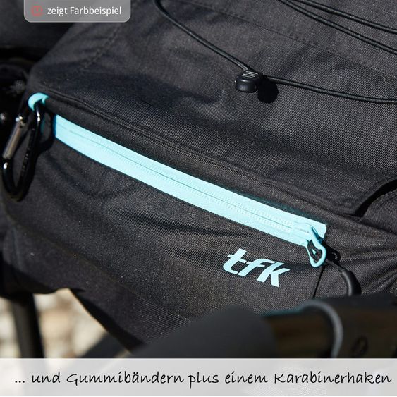 TFK Geschwister- & Zwillingskinderwagen Twin Adventure 2 - Fossil