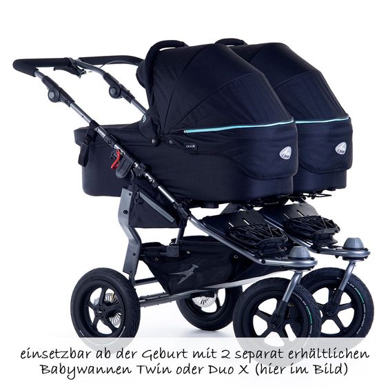 TFK Geschwister- & Zwillingskinderwagen Twin Adventure 2 - Tap Shoe