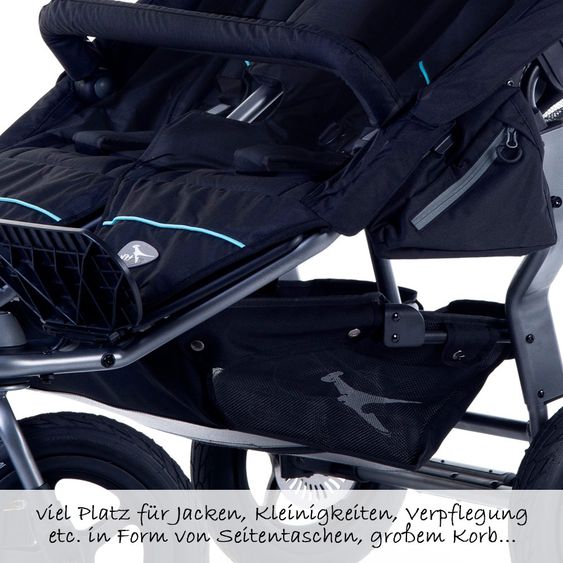 TFK Geschwister- & Zwillingskinderwagen Twin Adventure 2 - Tap Shoe