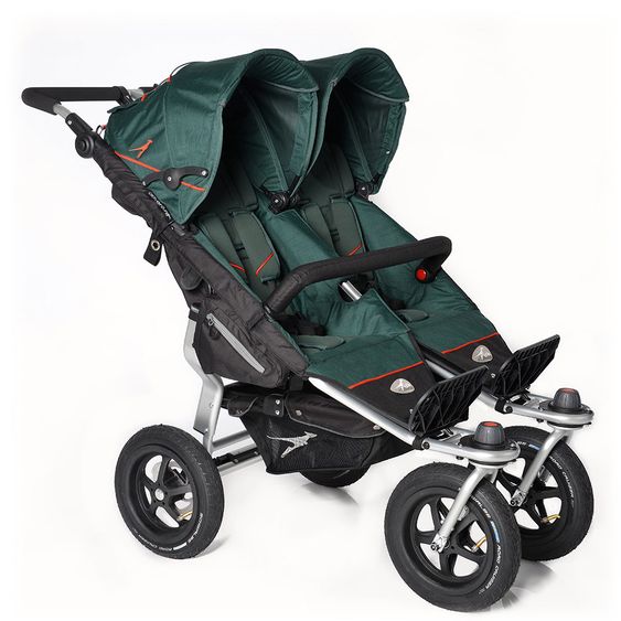 TFK Geschwister- & Zwillingskinderwagen Twin Adventure - Pine Grove