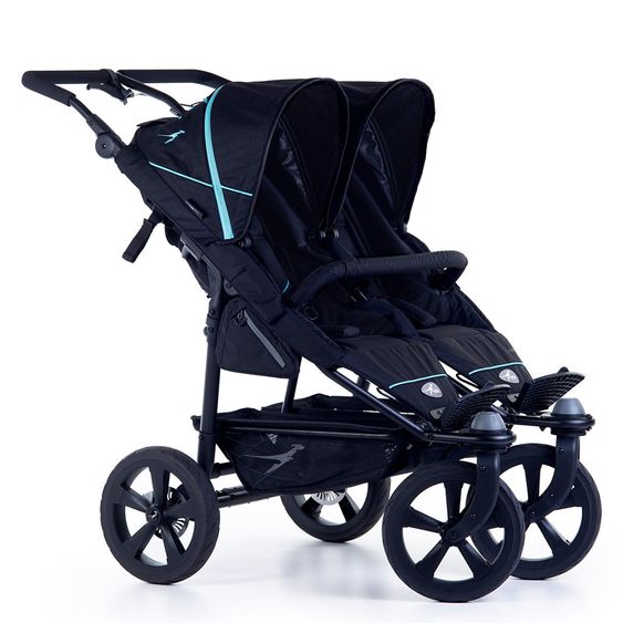 TFK Geschwister- & Zwillingskinderwagen Twin Trail 2 - Tap Shoe