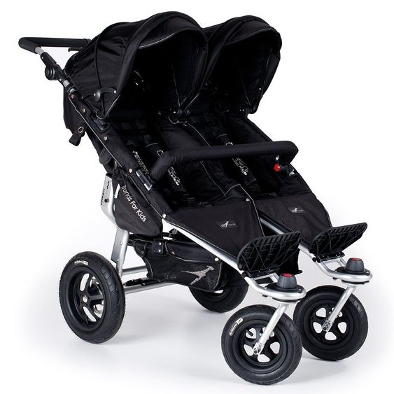 TFK Passeggino Twinner Twist Duo - Nero