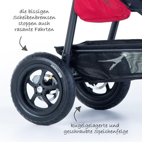 TFK Joggster Lite Twist 2016 - Cranberry