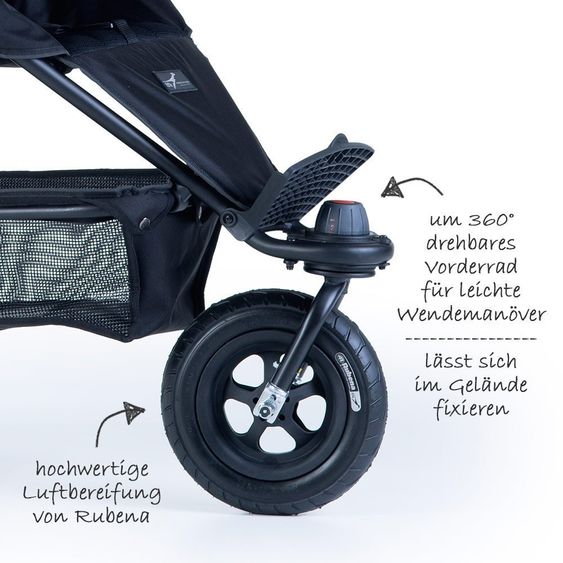 TFK Joggster Lite Twist 2016 - Nero
