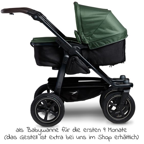 TFK Combination unit (1 x carrycot / seat) for Duo 2 - Olive