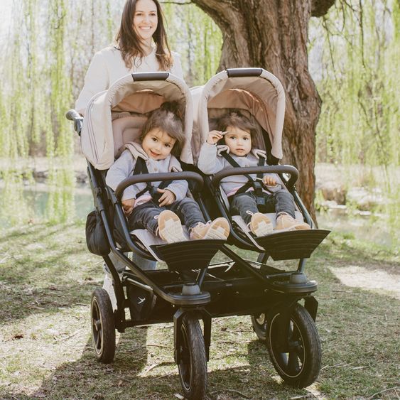 TFK Combination unit (1 x carrycot / seat) for Duo 2 - Sand