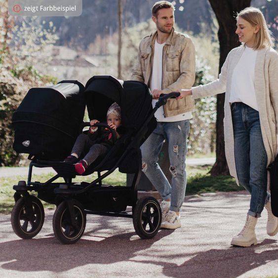 TFK Combination unit (1 x carrycot / seat) for Duo 2 - Sand