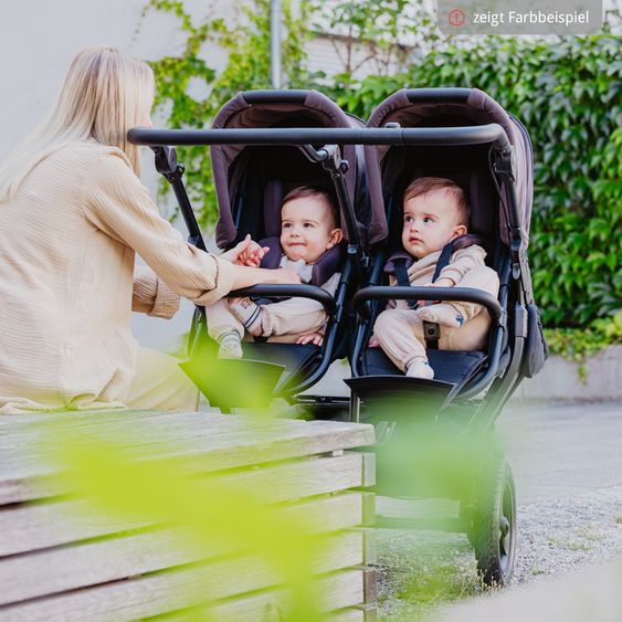 TFK Combi Unit (1 x Carrycot & Seat) for Duo incl. Footboard - Sand