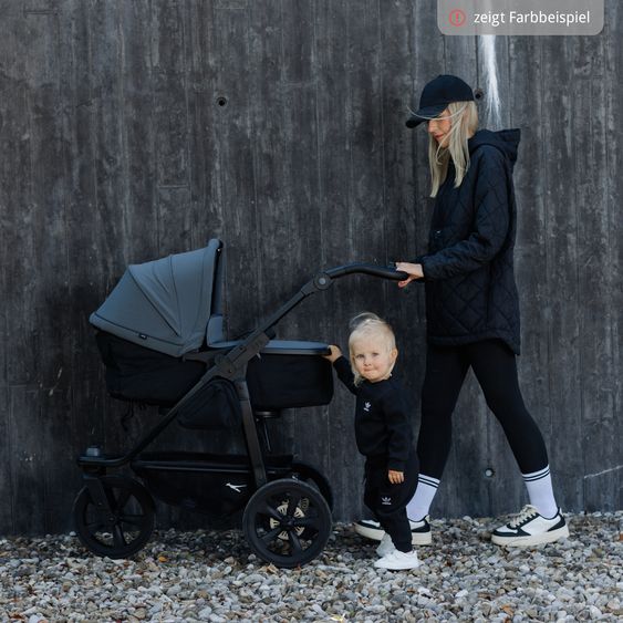 TFK Combi Unit (1 x Carrycot & Seat) for Duo incl. Footboard - Sand