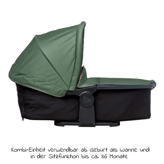 TFK Kombi-Einheit (Wanne & Sitz) für Mono 2 - Olive