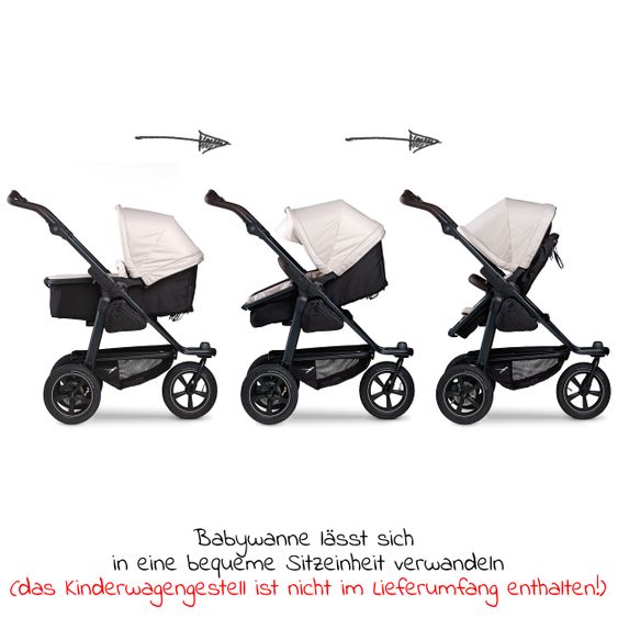TFK Kombi-Einheit (Wanne & Sitz) für Mono 2 - Sand