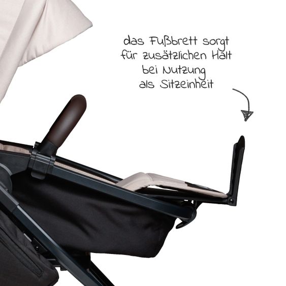 TFK Kombi-Einheit (Wanne & Sitz) für Mono 2 - Sand