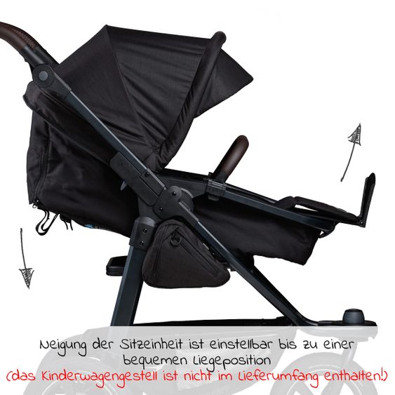 TFK Combi Unit (Tub & Seat) for Mono 2 - Black