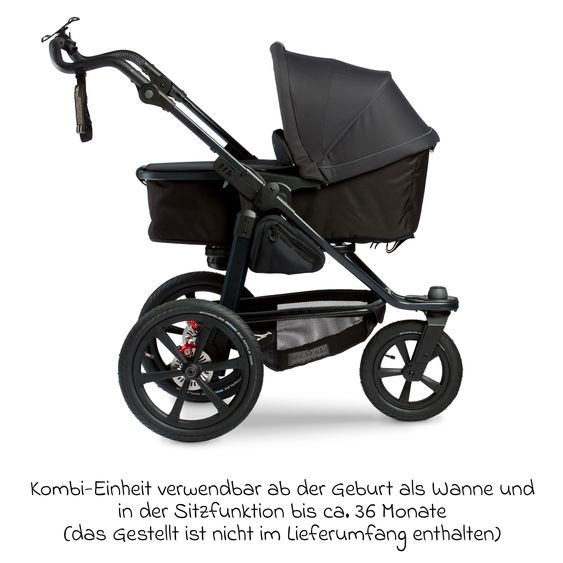 TFK Combi unit (carrycot & seat) for Pro - anthracite