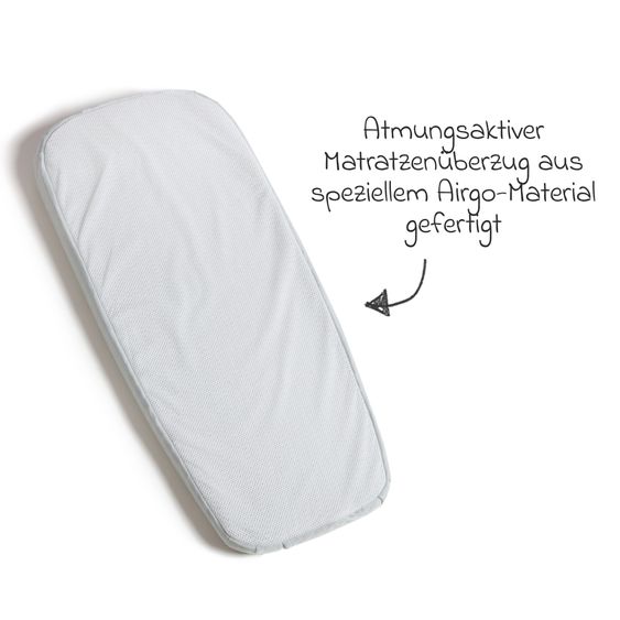 TFK Mattress cover Airgo ab Mono2 and Pro - White