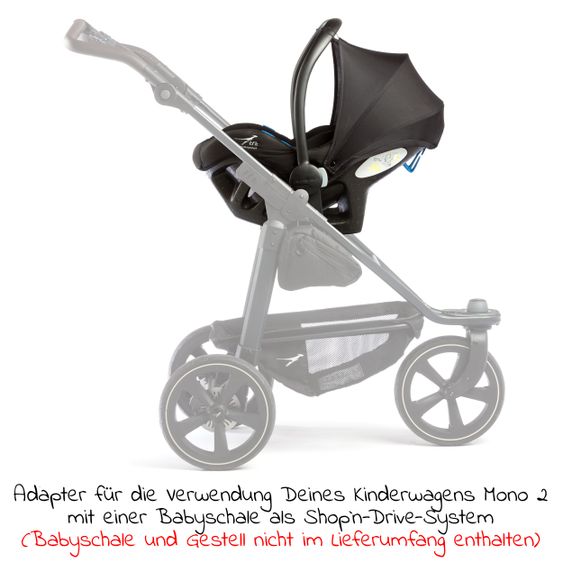 TFK Maxi-Cosi / Cybex / Joie / Avionaut Adapter für Kinderwagen Mono 2 & Pro