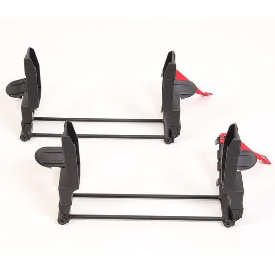 TFK Maxi-Cosi / Cybex / Joie Adapter für  zwei Babyschalen für Geschwister- & Zwillingswagen Duo