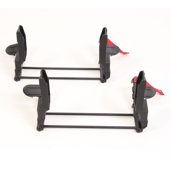 TFK Maxi-Cosi / Cybex / Joie / Avionaut Adapter für zwei Babyschalen für Geschwister-& Zwillingskinderwagen Duo 2