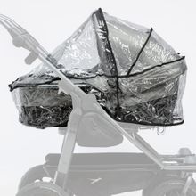 Rain cover for a duo combi unit (baby bath + seat)