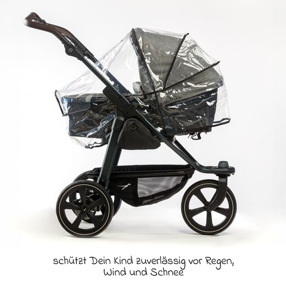 TFK Copertura antipioggia per unità combinata Mono/Pro (navicella + seggiolino)
