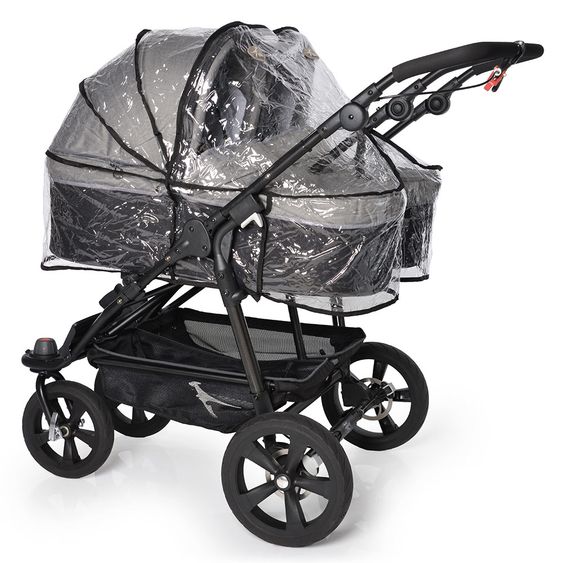 TFK Regenschutz für zwei Babywannen Twin / DuoX / Twinner Lite und Twinner Twist Duo