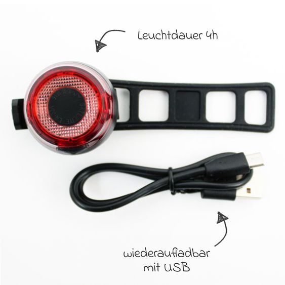 TFK Sicherheits LED Licht mit Bremslicht