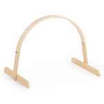 Spielbogen / Spieltrapez Baby Gym rund - Natur