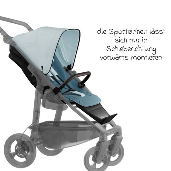 TFK Sport-Einheit XXL Sportsitz für Mono 3/4 & Pro - Blau