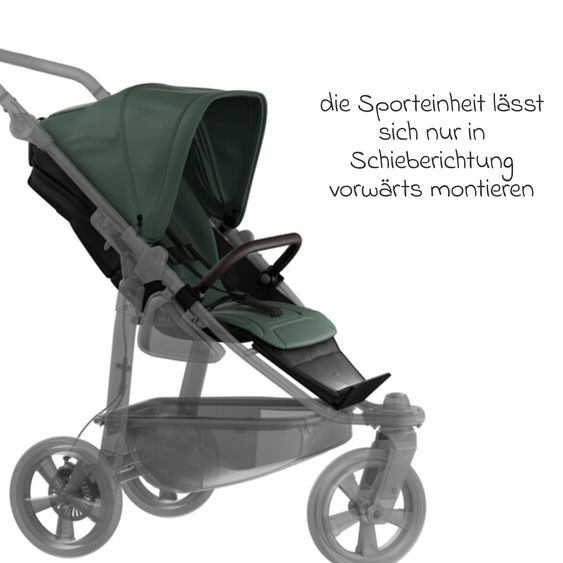 TFK Sport-Einheit XXL Sportsitz für Mono 3/4 & Pro - Olive
