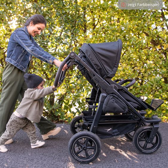 TFK Sportsitz (1 x XXL-Komfort-Sitz) für Duo 2 für Kinder bis 45 kg - Olive