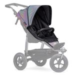 Sportsitz für Mono - XXL Komfort-Sitz inkl. Wetterschutz für Kinder bis 34 kg - Glow in the Dark