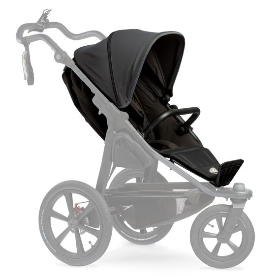 TFK Seggiolino sportivo per Pro XXL, seggiolino comfort per bambini fino a 34 kg - antracite