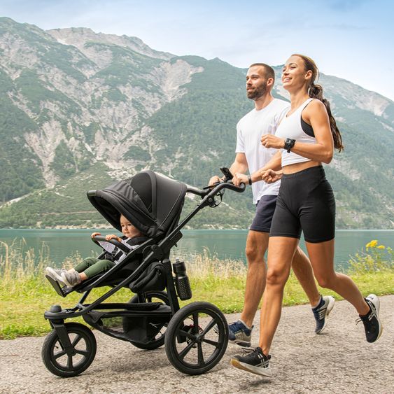 TFK Seggiolino sportivo per Pro XXL, seggiolino comfort per bambini fino a 34 kg - antracite