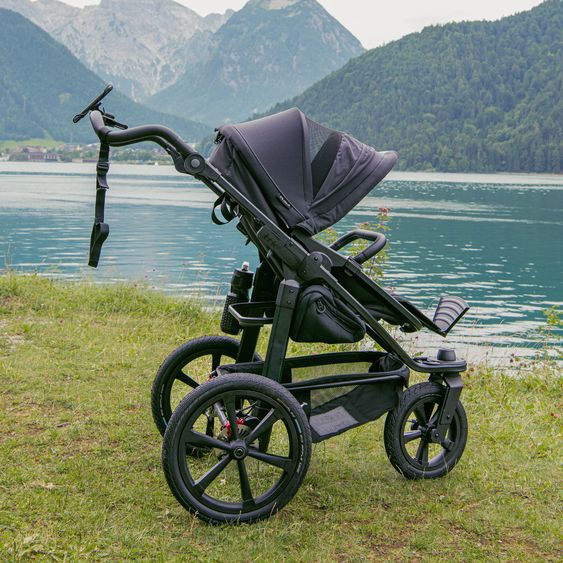 TFK Seggiolino sportivo per Pro XXL, seggiolino comfort per bambini fino a 34 kg - antracite