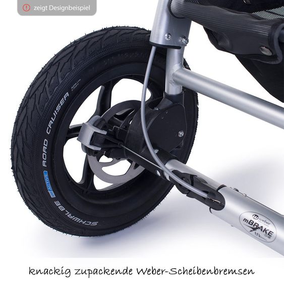 TFK Sportwagen Joggster Adventure 2 - Fossil