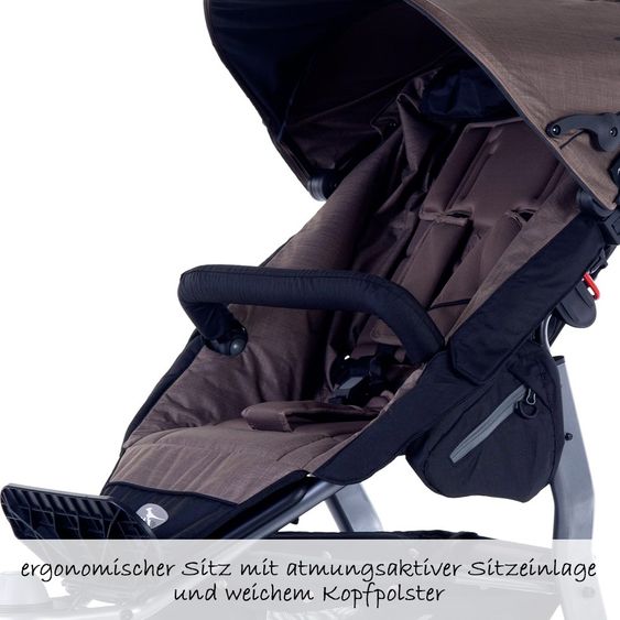 TFK Sportwagen Joggster Adventure 2 - Fossil