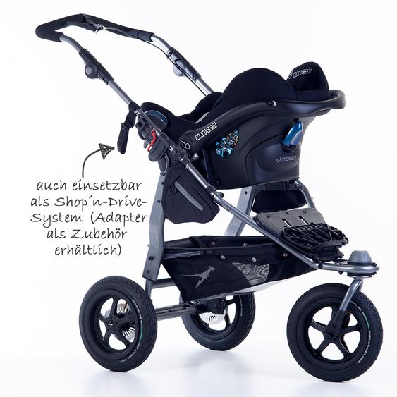 TFK Joggster Adventure 2 stroller - Quiet Shade