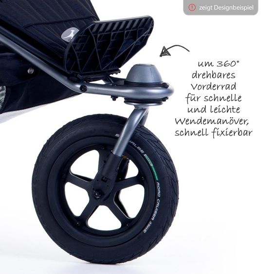TFK Joggster Adventure 2 stroller - Quiet Shade