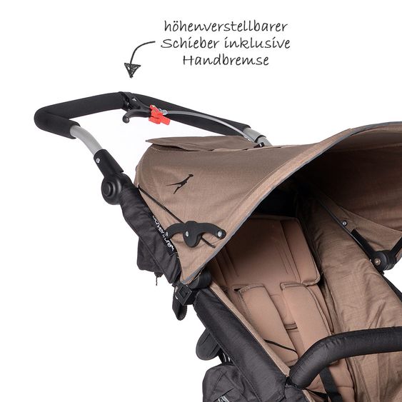 TFK Sportwagen Joggster Adventure - Fossil
