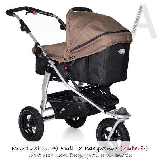 TFK Sportwagen Joggster Adventure - Fossil